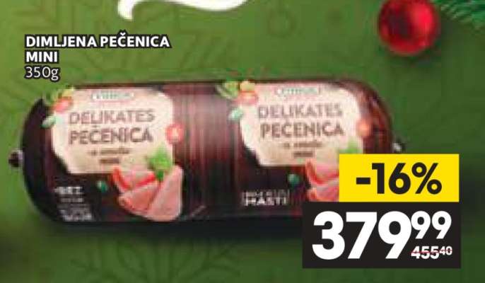 DIMLJENA PEČENICA MINI