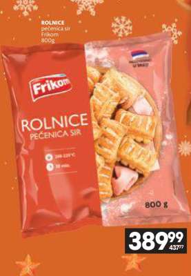 Rolnice pečenica sir Frikom 800g
