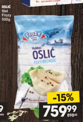 OSLIĆ filet Frozy 500g