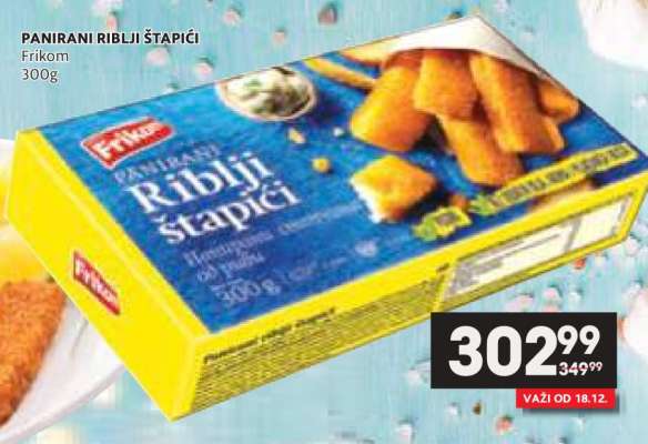 Panirani riblji štapići