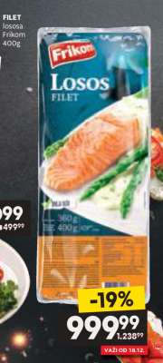 FILET LOSOSA Frikom 400g