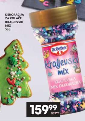 DEKORACIJA ZA KOLAČE KRALJEVSKI MIX