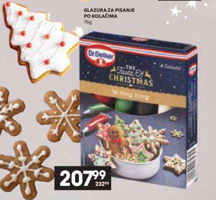 GLAZURA ZA PISANJE PO KOLAČIMA