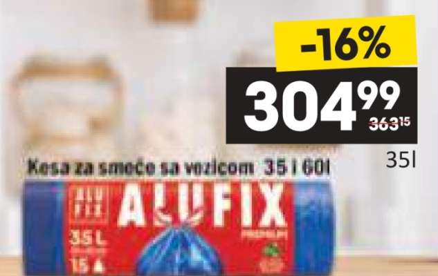 Kesa za smeće sa vezicom 35 l 60 l