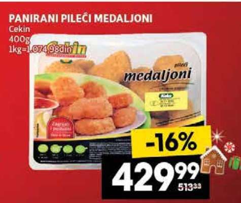 PANIRANI PILEĆI MEDALJONI