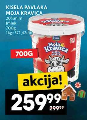 Kisela pavlaka Moja kravica