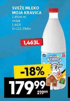 SVEŽE MLEKO MOJA KRAVICA