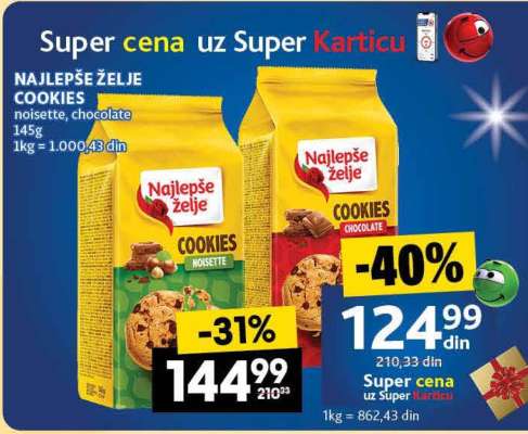 NAJLEPŠE ŽELJE COOKIES
