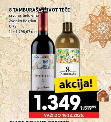 8 TAMBURAŠA, ŽIVOT TEČE