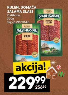 KULEN, DOMAĆA SALAMA SLAJS