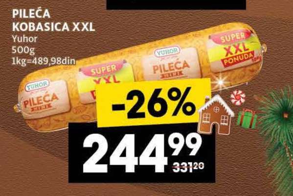 PILEĆA KOBASICA XXL