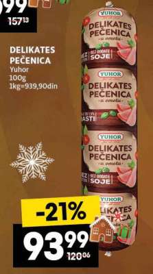 DELIKATES PEČENICA