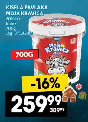 Kisela pavlaka Moja kravica