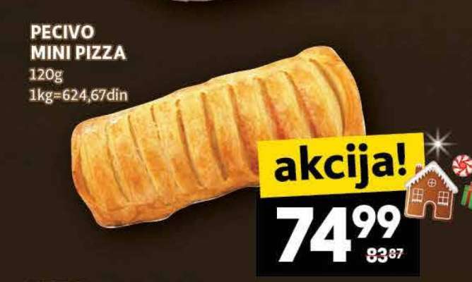PECIVO MINI PIZZA