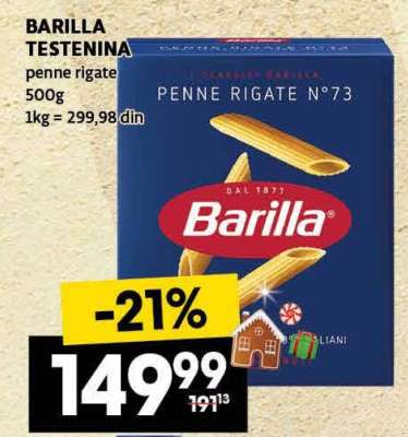 Barilla Testenina
