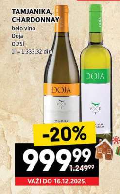 TAMJANIKA, CHARDONNAY