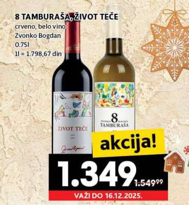 8 TAMBURAŠA, ŽIVOT TEČE