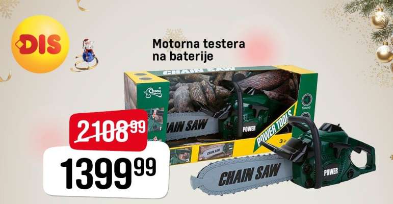 Motorna testera na baterije