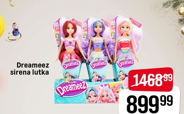 Dreameez sirena lutka