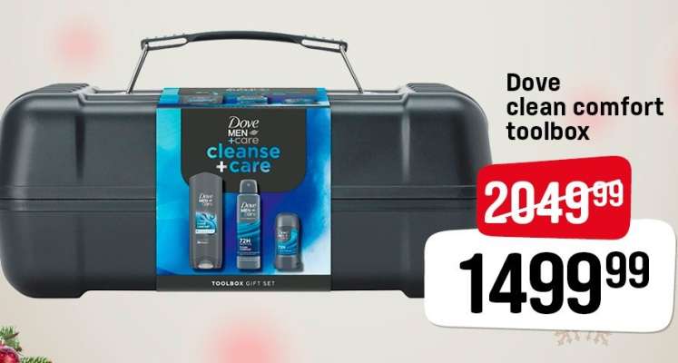 Dove clean comfort toolbox