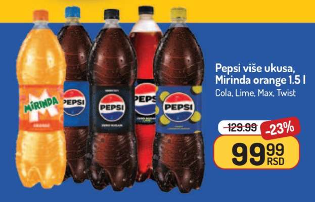Pepsi više ukusa, Mirinda orange 1.5 l