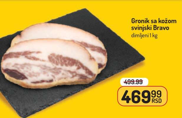 Gronik sa kožom svinjski Bravo