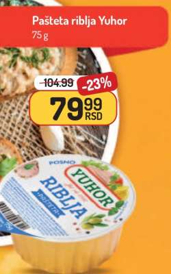 Pašteta riblja Yuhor