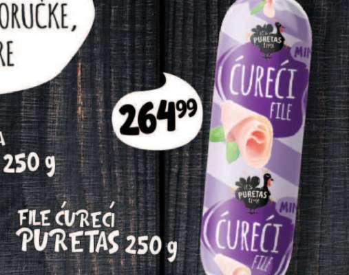File Ćureći Puretas 250 g