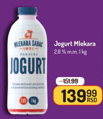 Jogurt Mlekara