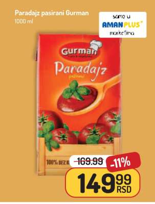 Paradajz pasirani Gurman