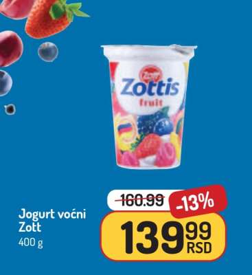 Jogurt voćni Zott