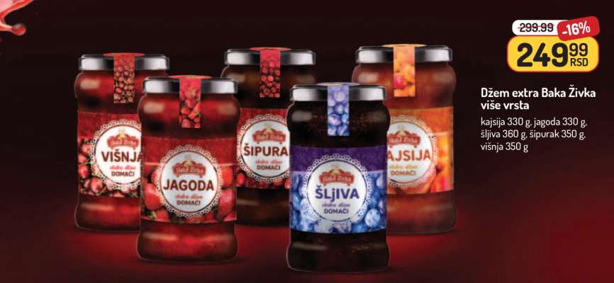 Džem extra Baka Živka