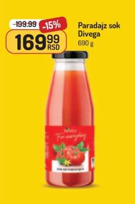 Paradajz sok Divega