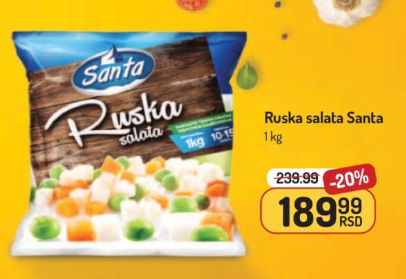 Ruska salata Santa