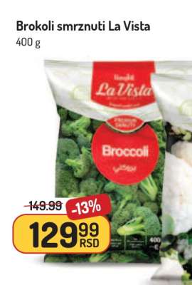 Brokoli smrznuti La Vista
