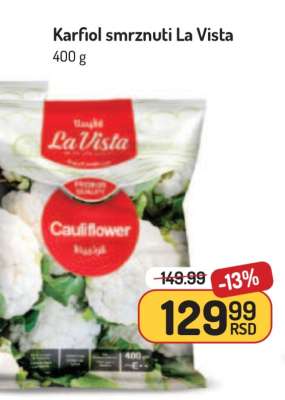 Karfiol smrznuti La Vista