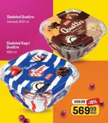 Sladoled Quattro