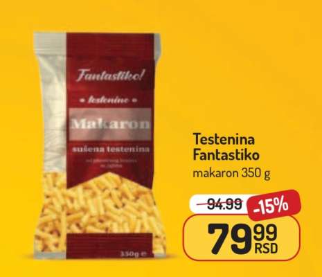 Testenina Fantastiko