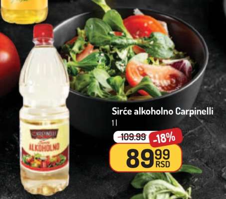 Sirće alkoholno Carpinelli 1l