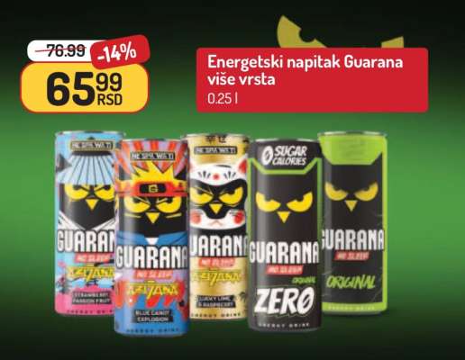 Energetski napitak Guarana