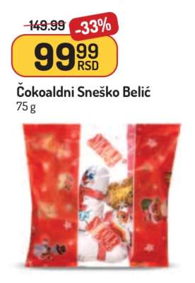 Čokoaldni Sneško Belić