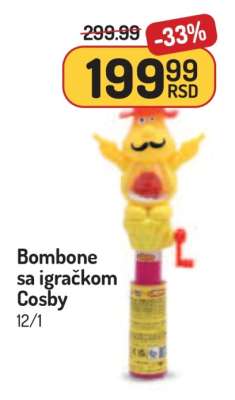 Bombone sa igračkom Cosby