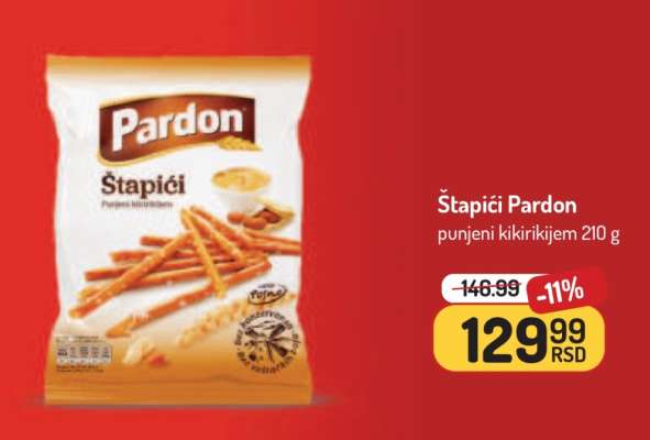 Štapići Pardon