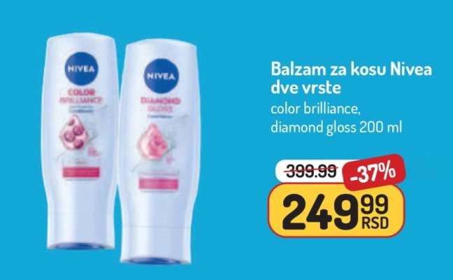Balzam za kosu Nivea dve vrste