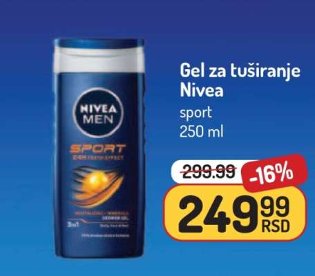 Gel za tuširanje Nivea