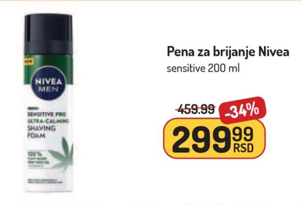 Pena za brijanje Nivea