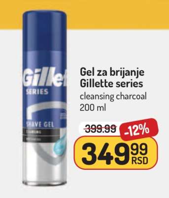 Gel za brijanje Gillette series