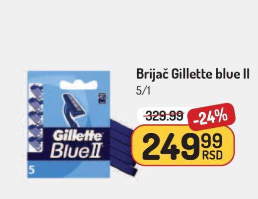 Brijač Gillette Blue II