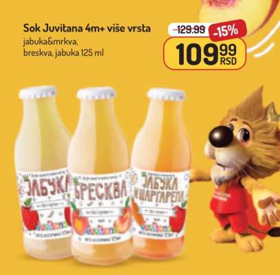 Sok Juvitana 4m+ više vrsta