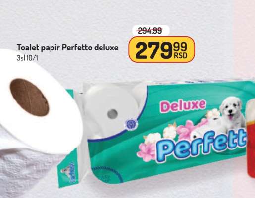 TOALET PAPIR PERFETTO DELUXE